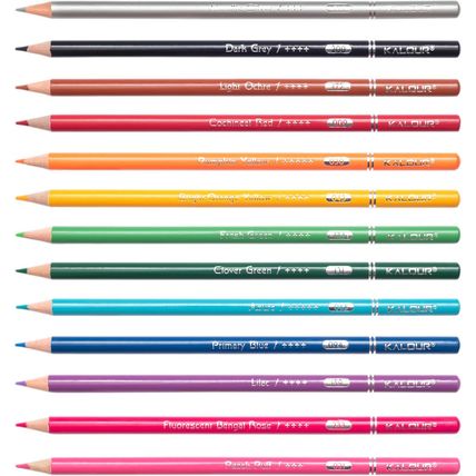 KALOUR Professional Colored Pencils,Set of 300 Colors,Artists Soft Core with Vib