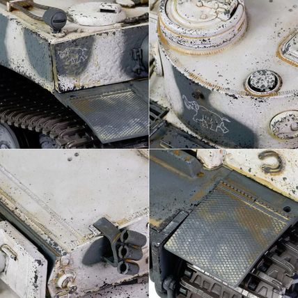 SD.KFZ.181 PZKPFW VI TIGER 1 GERMAN ARMY 1943 - FORCES OF VALOR FOV912042B 1/32