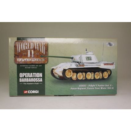 PANTHER V TANK PANZER RGT, EASTERN FRONT WINTER 1943 - CORGI CC60203 1/50