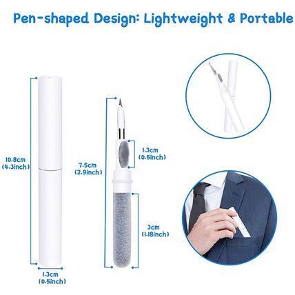 Earbuds Cleaning Kit Pen Brush Tool Set for AirPods Pro 1 2 3 Samsung Galaxy Bud