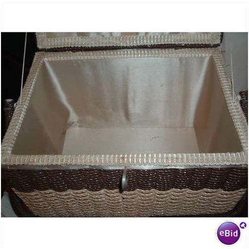 SEWING BASKET / 5ICKER /VINTAGE (10/01)