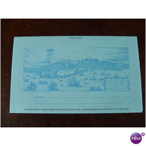 Portugal 1979 Aerogramme 35th Anniversary TAP Lisbon airplane postal stationery