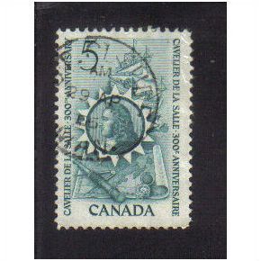 1966 canada la salle 5c f/u sg571