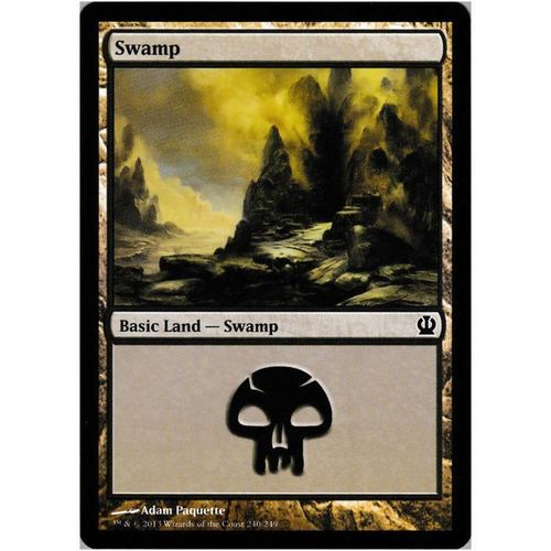 Magic the Gathering MTG Theros 240/249 Swamp