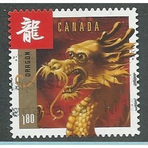 CAN 2012 $1.80(S/A) 'CHINESE NEW YEAR ' FINE USED (EBID38-295)