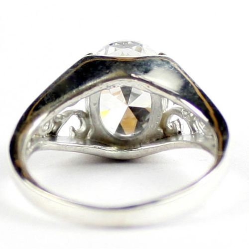 Cubic Zirconia, 925 Sterling Silver Ring, SR005