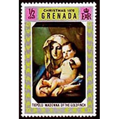 Grenada 1970 Christmas 1/2c MH Stamp g