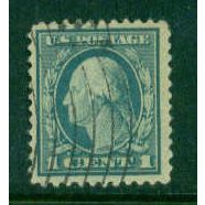 Used 498 1c George Washington Fine Plus A10624
