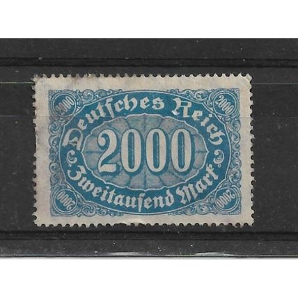 Germany.SG242 2000m Blue.Mounted Mint.Nov21