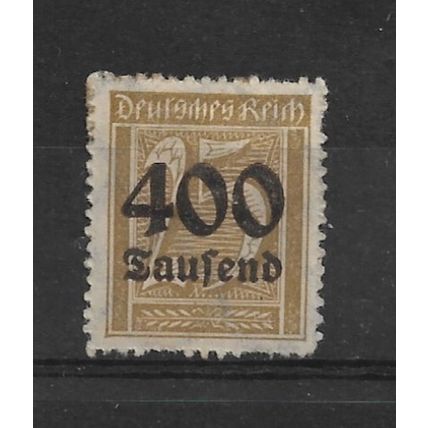 Germany.SG307 400T on 25pf Brown.Mounted Mint.Nov21