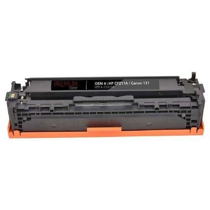 Compatible with HP CF211A (131A) Cyan Compatible Premium Tone Toner Cartridge -