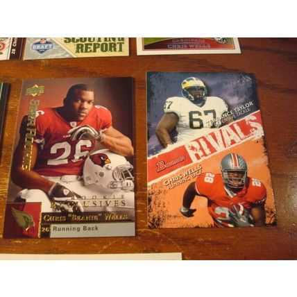 2009, 10-Rc Cards, BEANIE WELLS, Cardinals