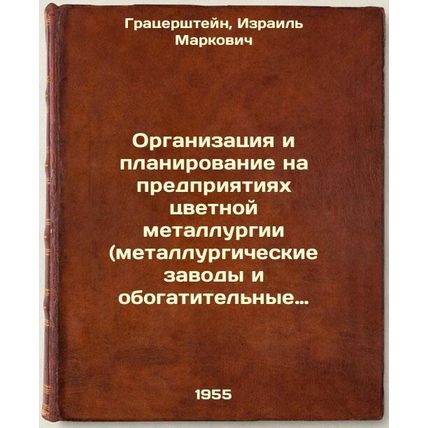Organizatsiya i planirovanie na predpriyatiyakh tsvetnoy metallurgii (metallu...
