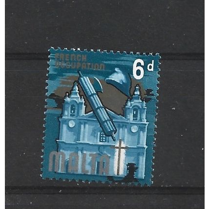 Malta.SG338 6d French Occupation.Mounted Mint.May25a