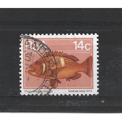 SouthAfrica.SG357 14c Roman Seabream.Fine Used.Sep25g