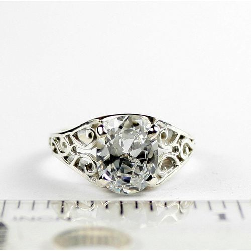 Cubic Zirconia, 925 Sterling Silver Ring, SR005