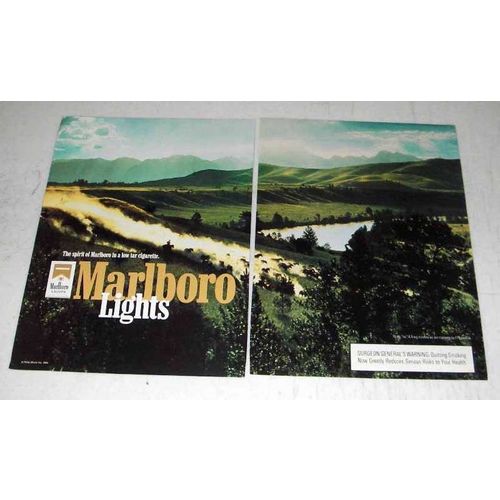 1994 Marlboro Lights Cigarettes Ad