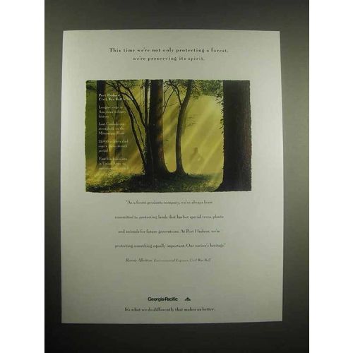 1998 Georgia-Pacific Building Material Ad - Port Hudson