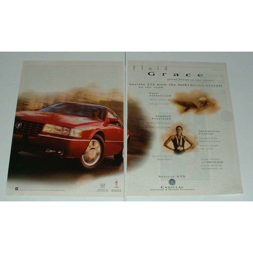 1996 Cadillac Seville STS Car Ad w/ Janet Evans
