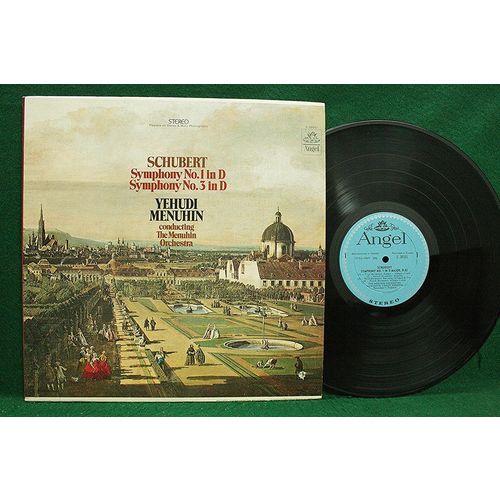 Yehudi Menuhin - Schubert: Symphony No. 1 In D/Symph. No. 3 In D - S 36551 - NM