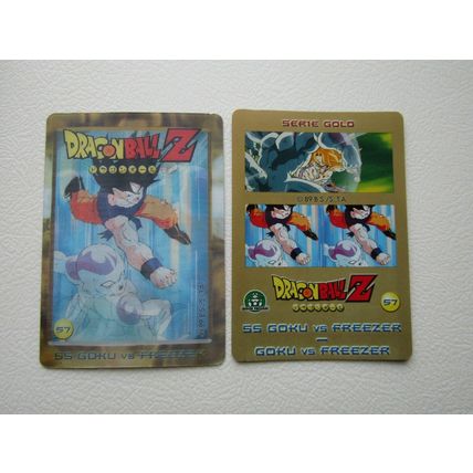 Giochi Preziosi 1989 Dragon Ball Z Serie Gold Lenticular Card Choice (e34)