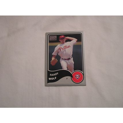 Randy Wolf 2003 Bazooka SILVER NO. 43