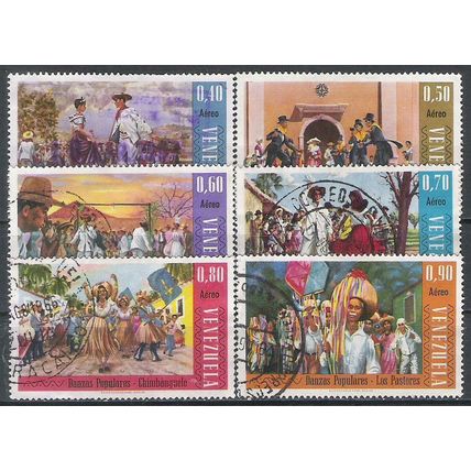 Venezuela N° PA 879/84 YVERT OBLITERE ( USED )