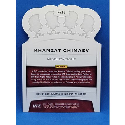 2021 Crown Royale UFC #18 Khamzat Chimaev