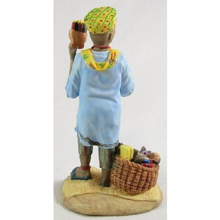 The International Santa Claus Collection Kwanzaa Africa Figurine with Box, SC15