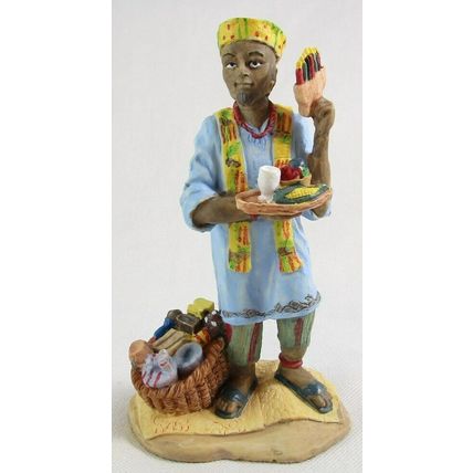 The International Santa Claus Collection Kwanzaa Africa Figurine with Box, SC15
