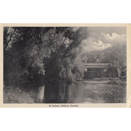 St George Church Sutton Canada 1943 WW2 Postcard