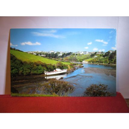 RIVER GANNEL, NEWQUAY, CORNWALL. unused postcard PT273 =