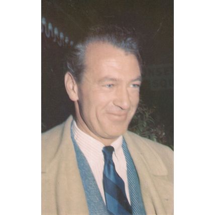 Gary Cooper Film Actor Rare Photo Postcard