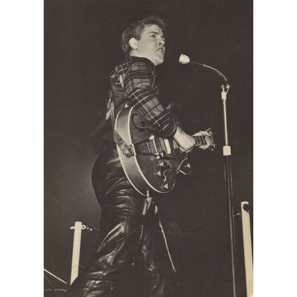 Eddie Cochran Stunning 1980s Photo Postcard
