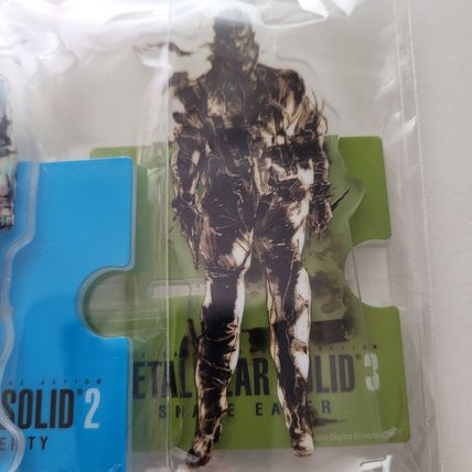 Metal Gear Solid: Master Collection Vol.1 Acrylic Stand Set Of 3 - 2023 KONAMI