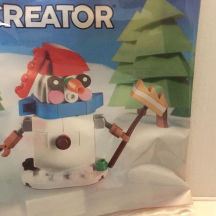 NEW Official Lego Creator Snowman Polybag Set #30645 - 78 pieces