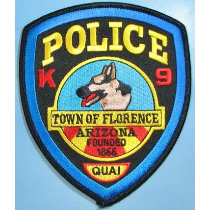 Florence, AZ Police Dept K-9 Unit. PP27.
