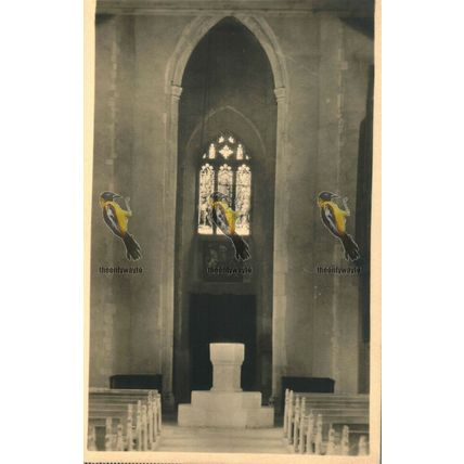 Ranworth Church, Norfolk, Postcard, 1952