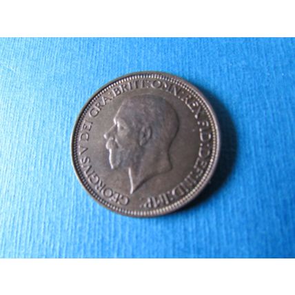 1935 GEROGE V HALFPENNY LOW MINTAGE FREE POST. (gg)