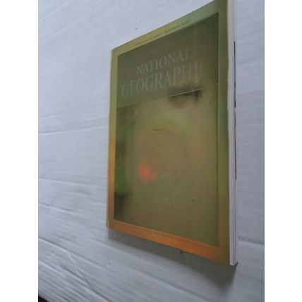National Geographic Magazine Dec 1988 Holographic Earth Cover McDonalds Back Ad