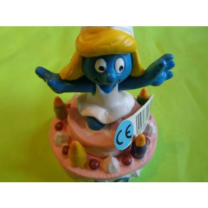 50th Anniversary Birthday cake Smurfette smurf