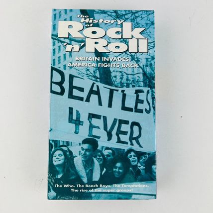 History of Rock N' Roll Episode 3 Britain Invades, America Fights Back VHS New
