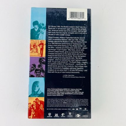 History of Rock N' Roll Episode 3 Britain Invades, America Fights Back VHS New