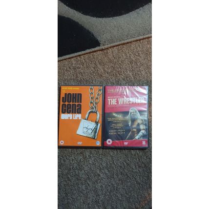 WWE. DVD Bundle New And Sealed WWE John Cena @ The Wrestler New Sealed Free Post