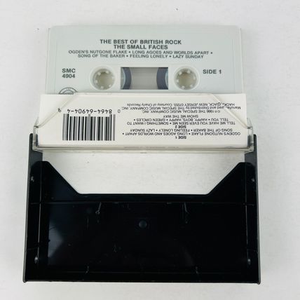 The Best Of British Rock Cassette Lot #1 Small Faces (Rod Stewart & Ronnie Wood)
