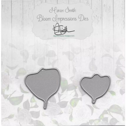 Marion Smith. Small Rose Petal Die Set. Die Cutting Cardmaking Scrapbooking