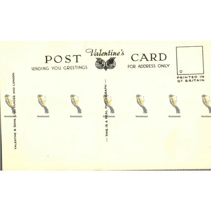 St Giles Cathedral, Edinburgh, Scotland, RP D916 Valentines Postcard