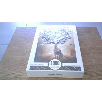SEASONAL DEER HORNS Jigsaw Puzzle (1000 Piece) NEW & SEALED