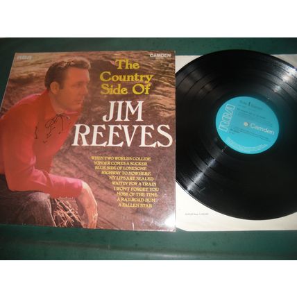 JIM REEVES LP LOT OF 2 - SINGS WITH SOME FRIENDS/THE COUNTRY SIDE OF JIM REEVES