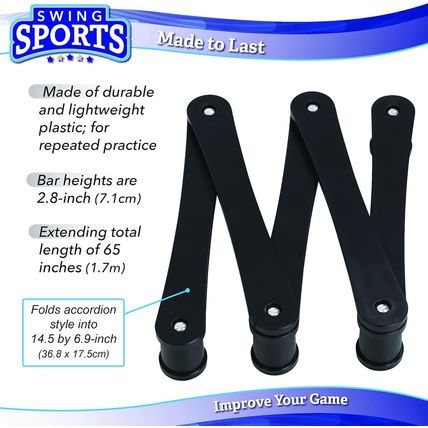 Swing Sports Hockey Stick Handling Trainer - Hockey Passer Hockey Practice Equip